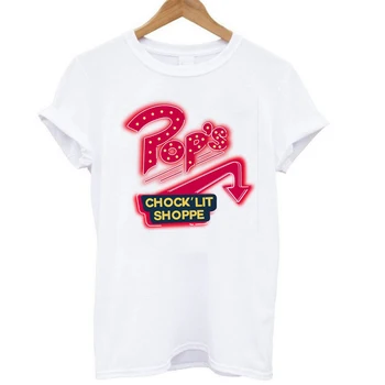 

Fashion Riverdale T-shirt Short Sleeves Shirt Pop's Tops Color White Size: S, M, L, XL, XXL,XXXL