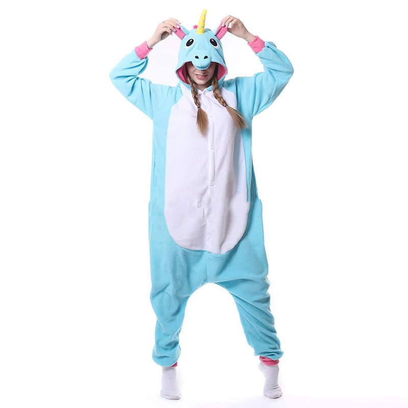 Кигуруми ЛИСА пижамы женщины мужчины взрослые пара Аниме Onesie фестиваль вечерние пижамы животных лиса с капюшоном флис единорог пижамы XL