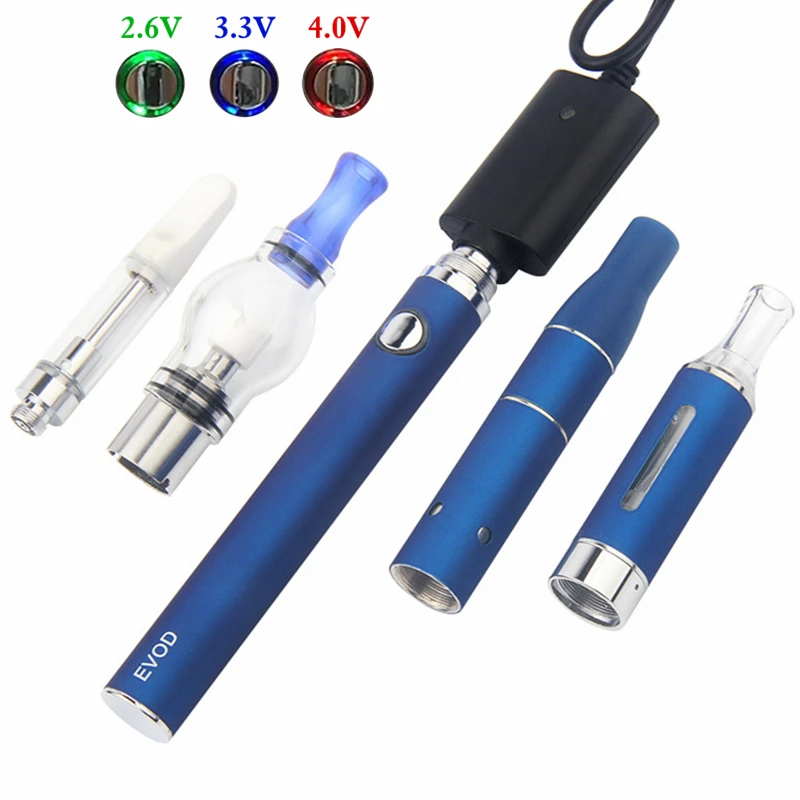 Испаритель eVod VV 4 в 1 толстое масло регулируемое напряжение батарея