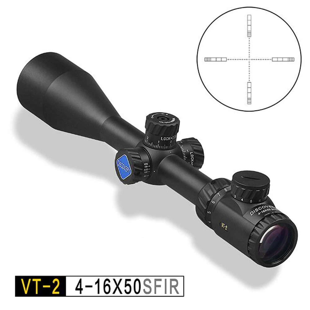 

DISCOVERY VT-2 4-16x50 SFIR HK reticle side focus for target Shooting hunting riflescope 1 Inch for airsoft air guns