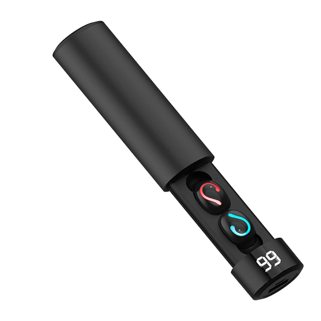 Bluetooth 5,0 беспроводные наушники Спорт шумоподавление Handsfree наушники гарнитура вкладыши футляр для наушников