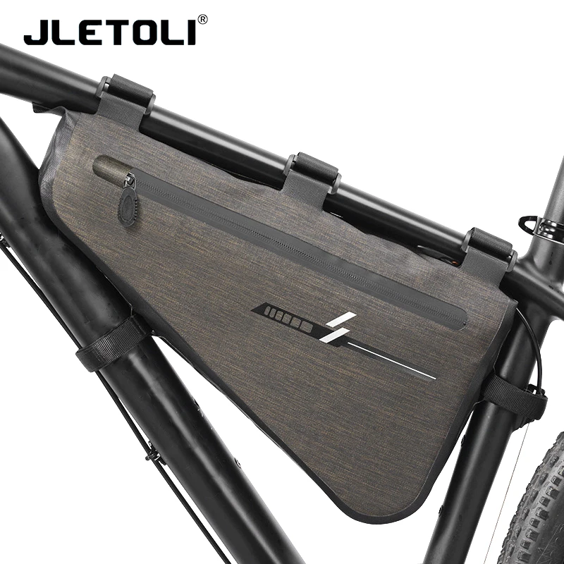 Flash Deal JLETOLI Rainproof Bicycle Bag Large Capacity Road Cycling Frame Bag MTB Triangle Tool Bag Mountain Bike Bag Cycle Accessories 0