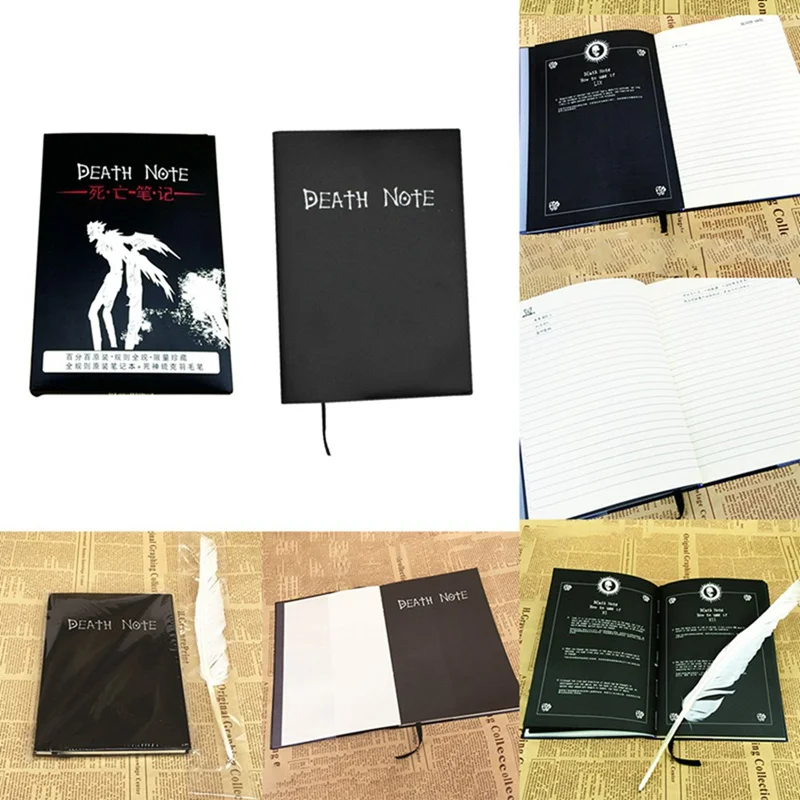 DeathNote планировщик Аниме Дневник мультяшная книга прекрасная мода Тема Рюк Косплей большой записной журнал