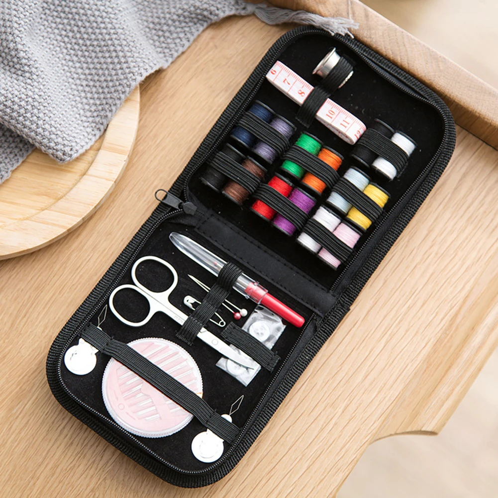 

Sewing Kits DIY Multi-function Sewing Box Set for Hand Quilting Stitching Embroidery Thread Sewing Accessories 10/35/100Pcs