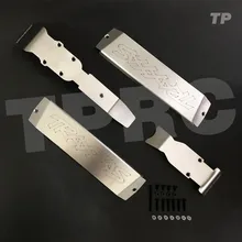 

XQRC Chassis anti scratch bottom armor plate armor for 1 / 8rc traxxas large s summit climbing cart 56076-4