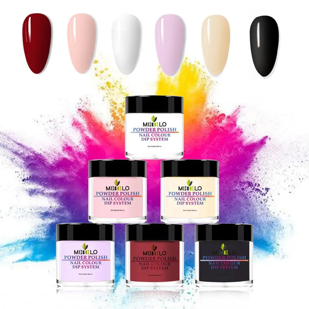 

Dipping Powder Set Nail Polish Set Primer Sealing Layer Desiccant Nail Starter Kit Dip Powder System Eco-friendly Quick Delivery