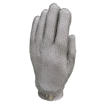 

High-quality Glove 304L Stainless Steel Mesh Knife Cut Resistant Chain Mail Protective Glove for Kitchen Butcher Working Safety