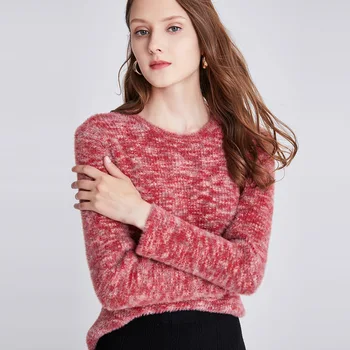 

HLBCBG Winter Thick Sweater Warm Women Turtleneck Sweaters Long Sleeve Chic Soft Jumper Top Knitted Pullover Jersey Mujer