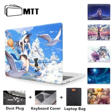 MTT чехол для Macbook Pro retina 13 15 дюймов A1706 A1989 A1398 Аниме Сумка для ноутбука чехол для Mac book Air 11,6 12 Pro 13,3 15,4 Fumda