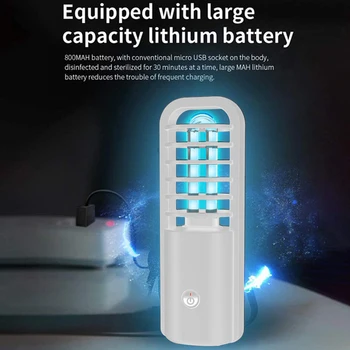 

Ultraviolet Sterilization Lamp Light Disinfect Ozone Durable Sterilizer Bacterial for Household Rooms Protection Supplies