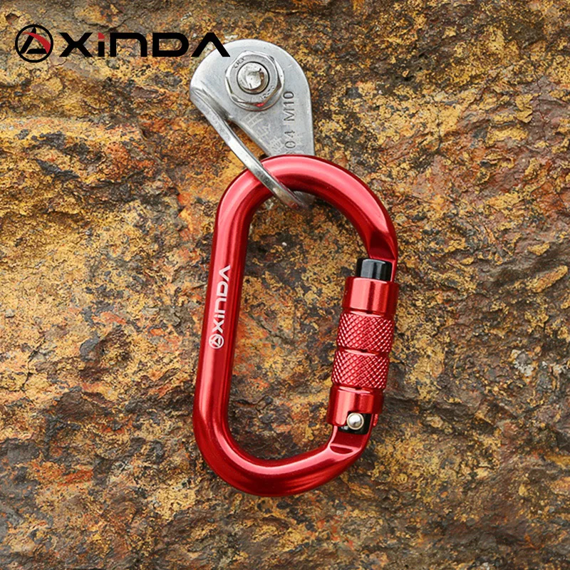 O-type lock buckle Automatic Safety Master Carabiner Multicolor 5500lbs Crossing hook Climbing Rock Mountaineer Equipment