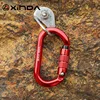 XINDA O-type lock buckle Automatic Safety Master Carabiner Multicolor 5500lbs Crossing hook Climbing Rock Mountaineer Equipment ► Photo 2/6