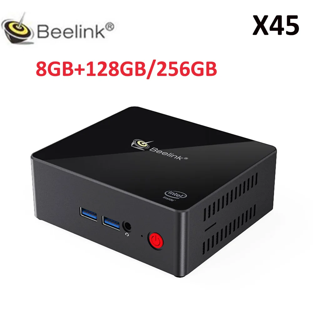  Mini Pc Windows beelink x45 мини пк 8GB128GB LAN 1000M Mini Pc 8GB256GB моноблок компьютер Intelj41