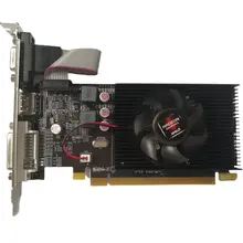 Tarjeta gráfica de vídeo de alta definición PCI HD7450, 2Gb/2048Mb, DDR3, 64 bits, para ordenador de escritorio, Mini funda, tarjeta gráfica de gama baja