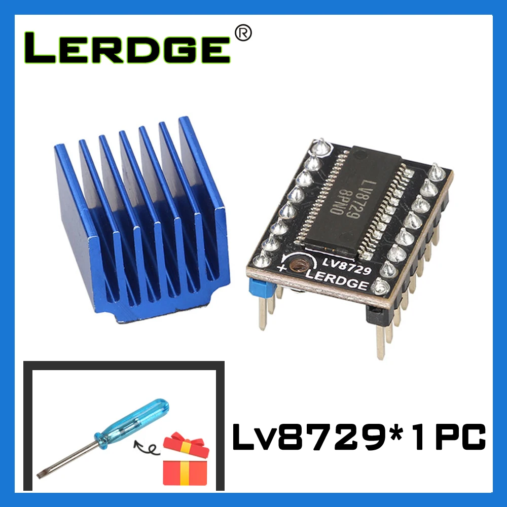 LERDGE LV8729 Драйвер шагового двигателя 3D принтеры комплект 4 секционный измельчитель
