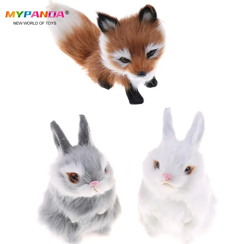 1 шт. мини-игрушечная карманная игрушка милые искусственные животные маленький