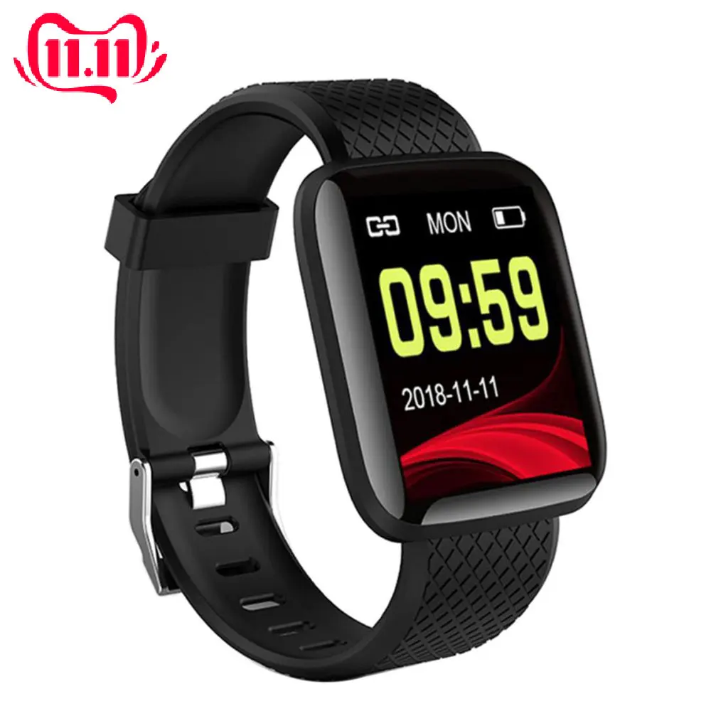 

Men Women Smart Watch Heart Rate Monitor Waterproof Wristband Fitness Bracelet Tracker Step Push Message Smartwatch Wristwatch