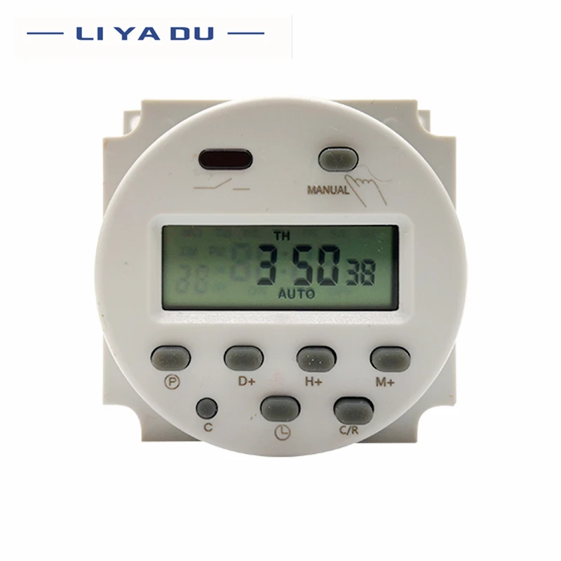 CN101A 12 V/24 V/110 V/220 V Одиночный и двойной обратный отсчет микро переключатель времени
