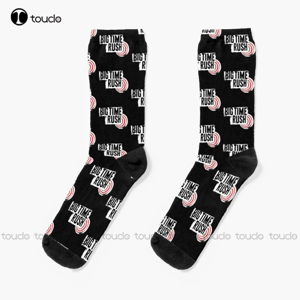 

Best Seller - Big Time Rush Merchandise Socks Fun Socks For Men Personalized Custom Unisex Adult Teen Youth Socks Christmas Gift