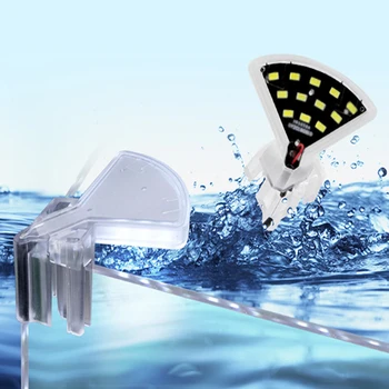 

New 5watt Nano LED Aquarium Light clip-on Light Aquatic for Nano Fish Plant Fresh Water Tanks