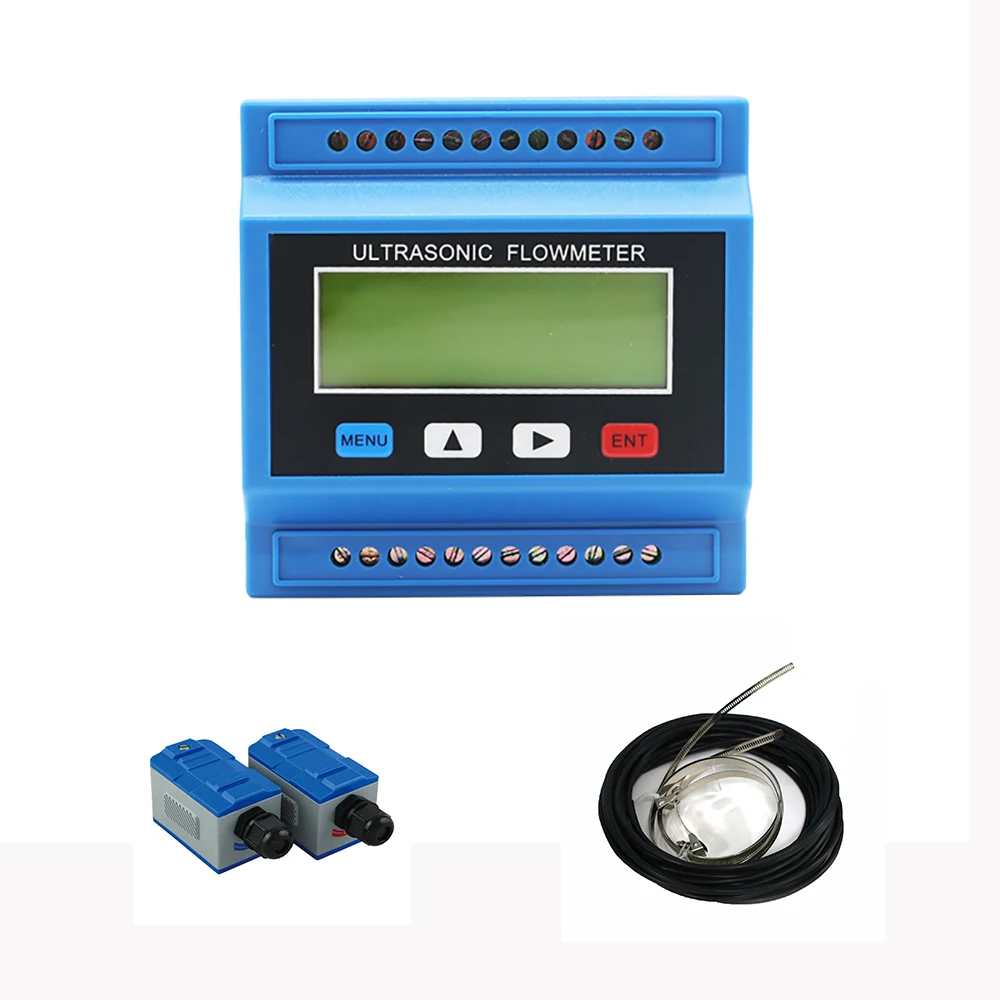 TUF 2000M TM 1 Digital Ultrasonic Flowmeter Modular Flow Meter Kit for