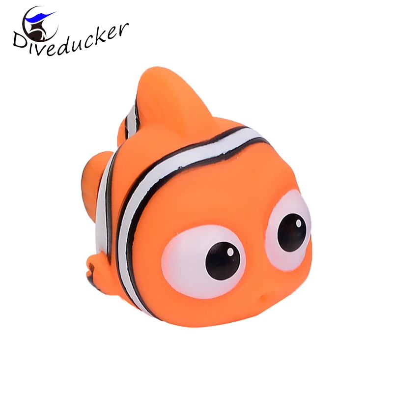 Buoyancy toy diving toy accessories underwater balloon Marine animal ornaments float for diver cute nemo shark bat fish
