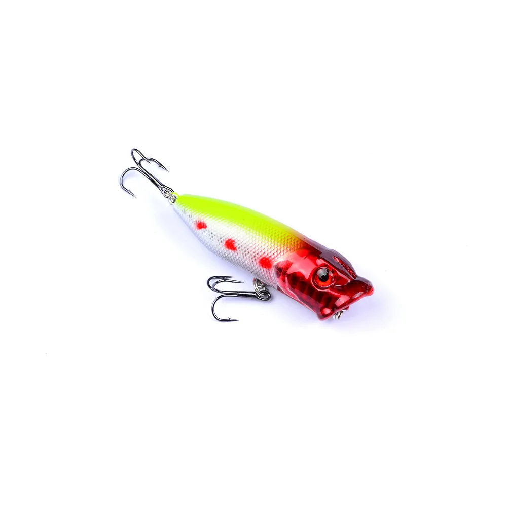 1PC 12g Popper Fishing Lures 2020 With 2 Treble Hooks Artificial Fishing Hard Bait Sahte Yemler Ice Fish 7.3cm Plastic Jerkbait 1PC 12g Popper Fishing Lures 2020 With 2 Treble Hooks Artificial Fishing Hard Bait Sahte Yemler Ice Fish 7.3cm Plastic Jerkbait