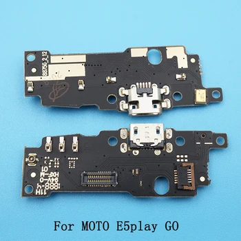

10pcs/lot USB Port Charger Dock Plug Connector Flex Cable Charging Mic Board Tail Plug Cable Replacement For MOTO E5play Go