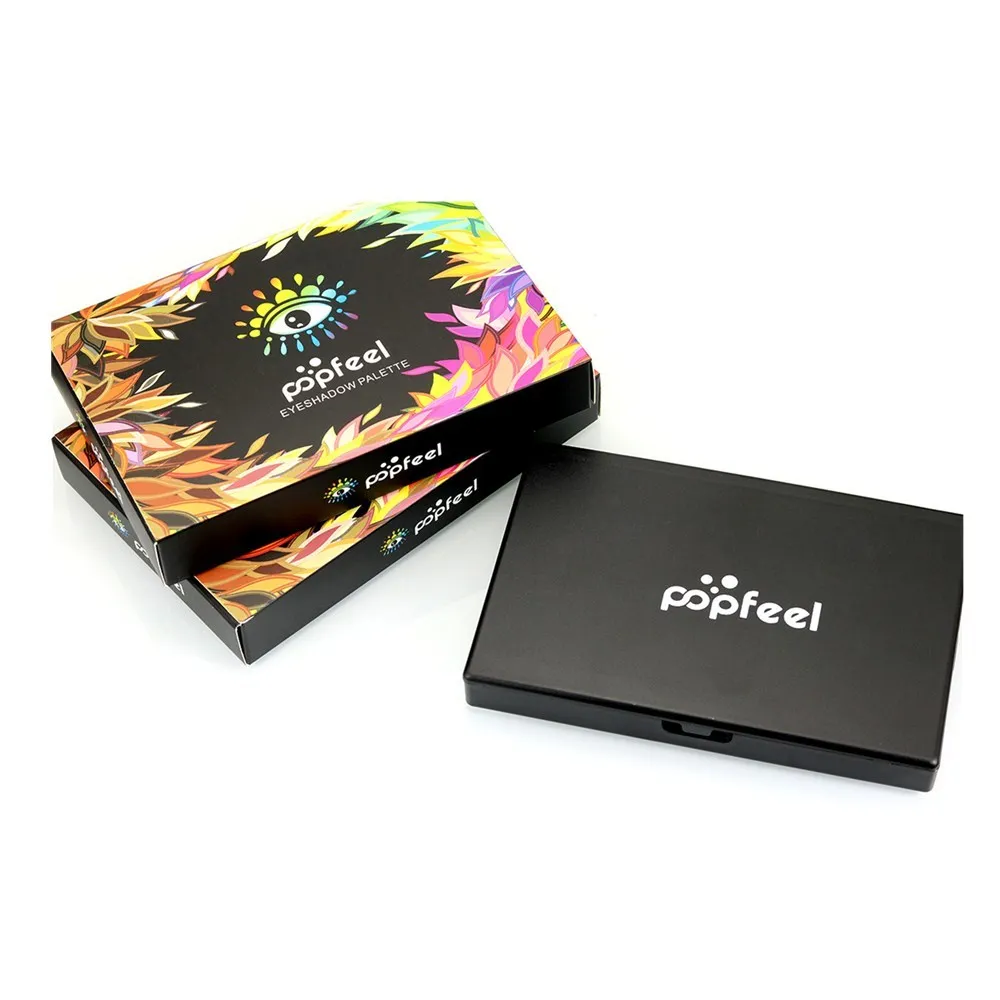 Popfeel 40/120 богатых цветов блестящие тени для век Палитра матовые женская красота