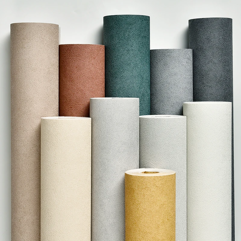 Документы однотонные Цвет стены плотные домашний декор диатомовых обои для