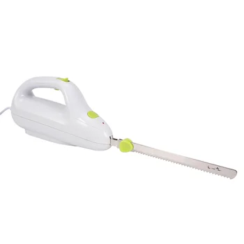 

1PC Electric Bread Cutter Stainless Steel Serrated Cutter Saw Frozen Meat Cutter Multi-purpose Cutting Tool for Home Use (White