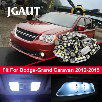 

JGAUT 2pcs Canbus Xenon 13-SMD Car LED Light Bulbs For Dodge 2012-2015 Grand Caravan License Plate lights
