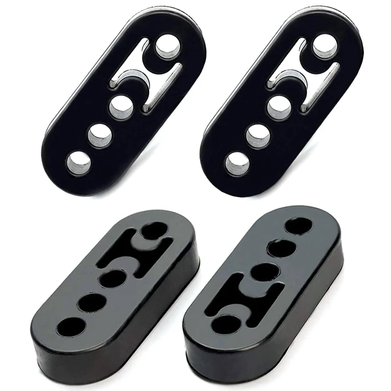 Exhaust Rack Heat Insulator High Density Rubber Exhaust Muffler Hook