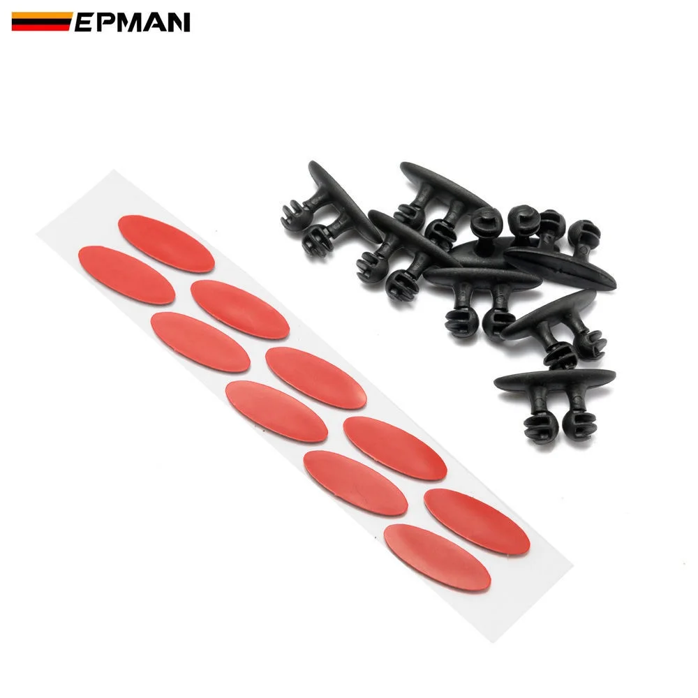 

EPMAN 8pcs/lot Phone Charge Wire Cord Clip Cable Holder Tie Fixer Organizer Drop Adhesive Clamp For Car EPXK1908