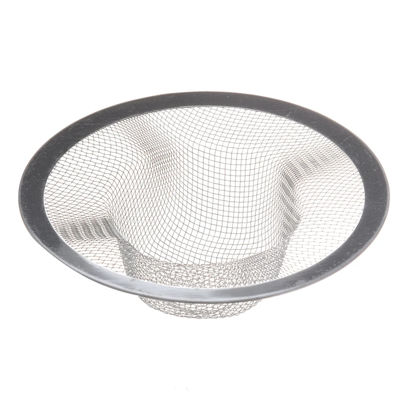 

Kitchen Basket Drain Garbage Stopper Metal Mesh Sink Strainer