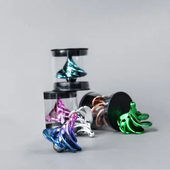 

Spinning Top Christmas Party gift for Kids Wind Blow Turn Fingertip Gyro Desktop Decompression Toys For Kid