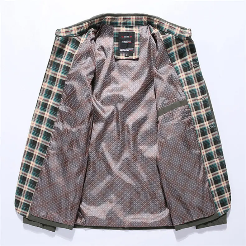 2019 Men Jackets Clothing Coats Casual Suit Jacket Men Coats Quality Cotton Male Jacket Outwears Autumn Brand MuLS Plus Size 5XL 05