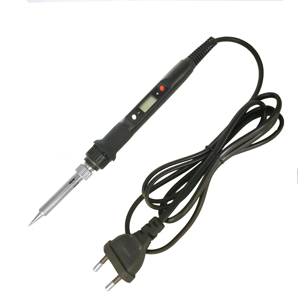 80W Digital Electric Soldering Iron Kit Set Temperature Adjustable 220V 110V  Welding Tool  Ceramic Heater Soldering Tips Rework best soldering iron for electronics