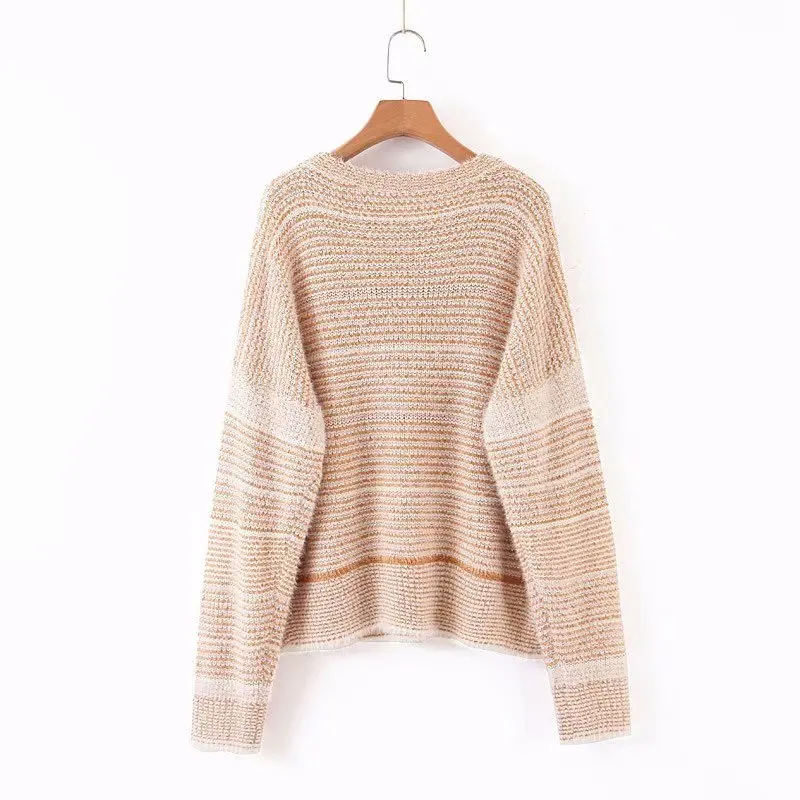 Jiangnan 60-61014 европейский и американский модный мохеровый костюм лотерея свитер