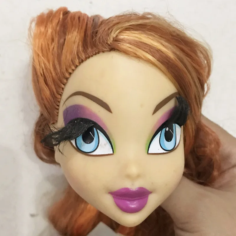 Милая Модная Кукла для девочек голова Moxie кукла сделай сам игрушка макияжа