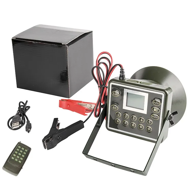 

PDDHKK Rainproof Hunting Decoys Predator Sound Caller With 60W Speaker Timer ON/OFF Remote Controller Outdoor Hunting Equipment