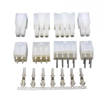 

100set 5557/5559 2x2/3/4/5/6/7/8/9/10/12/24P 4.2mm Pitch Terminal/straight/right angle female/male Header Wire Connector for PCB