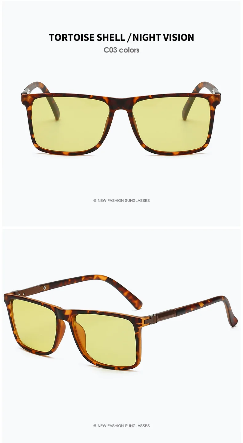 Vision Nocturna женские мужские очки ночного видения Поляризованные антибликовые линзы желтые солнцезащитные очки для вождения ночного видения очки для автомобиля