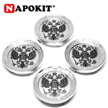 

4Pcs 60mm Fashion LEADER Russian National Shield Car Wheel Center Cap Hub Cap for LADA TOYOTA NISSAN Hyundai KIA Mitsubishi Ford