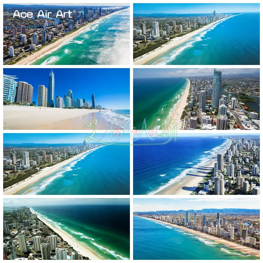 

Алмазная вышивка «сделай сам», живопись, морской пейзаж, город Брисбен, Золотое Побережье, пляж, Queensland, Австралия, для украшения стен