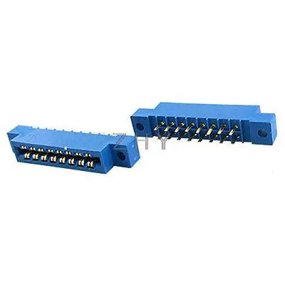

5 Pcs 3.96mm Pitch Card Edge Connectors Double Row 16 Pins Slot
