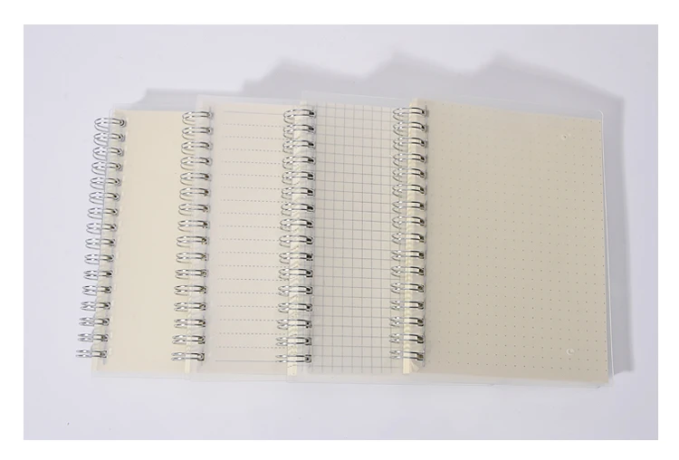 A6 A5 B5 со спиральной катушкой, записная книжка, чтобы сделать список линий, точечная пустая миллиметровая бумага, дневник, блокнот, кабинетные канцелярские принадлежности высокого качества