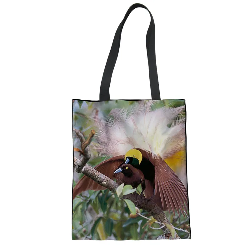 Женские дамские сумочки и кошельки красивая птица парадиса шаблон сумки-шопперы для женщин сумки на плечо для мужчин Torebka Дамская Прямая