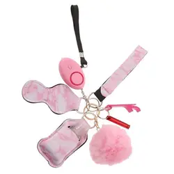 Alarme de sécurité personnelle multifonction, Mini produit mignon, porte clés, alarme d'auto défense, protection du loup 