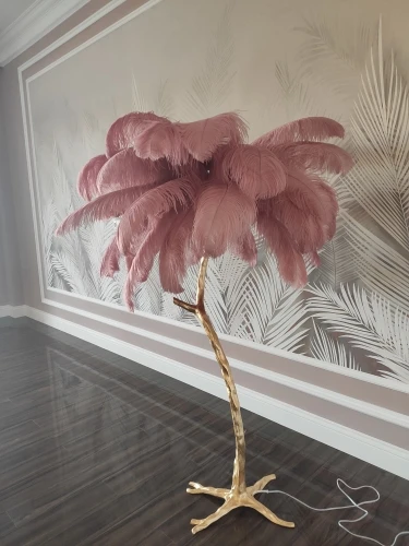 

Ostrich Feather Floor Lamp Copper Brass Gold Nordic Standing Lamp for Living Room Modern Luxury Villa Tripot Decorative Lightin